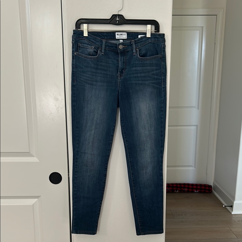 William Rast Dark Blue Skinny Jeans